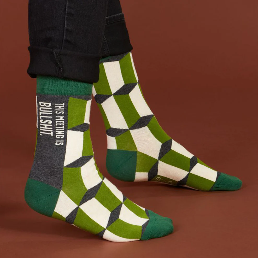 This Meeting is Bullsh*t Men's Socks - One Size - Image 2