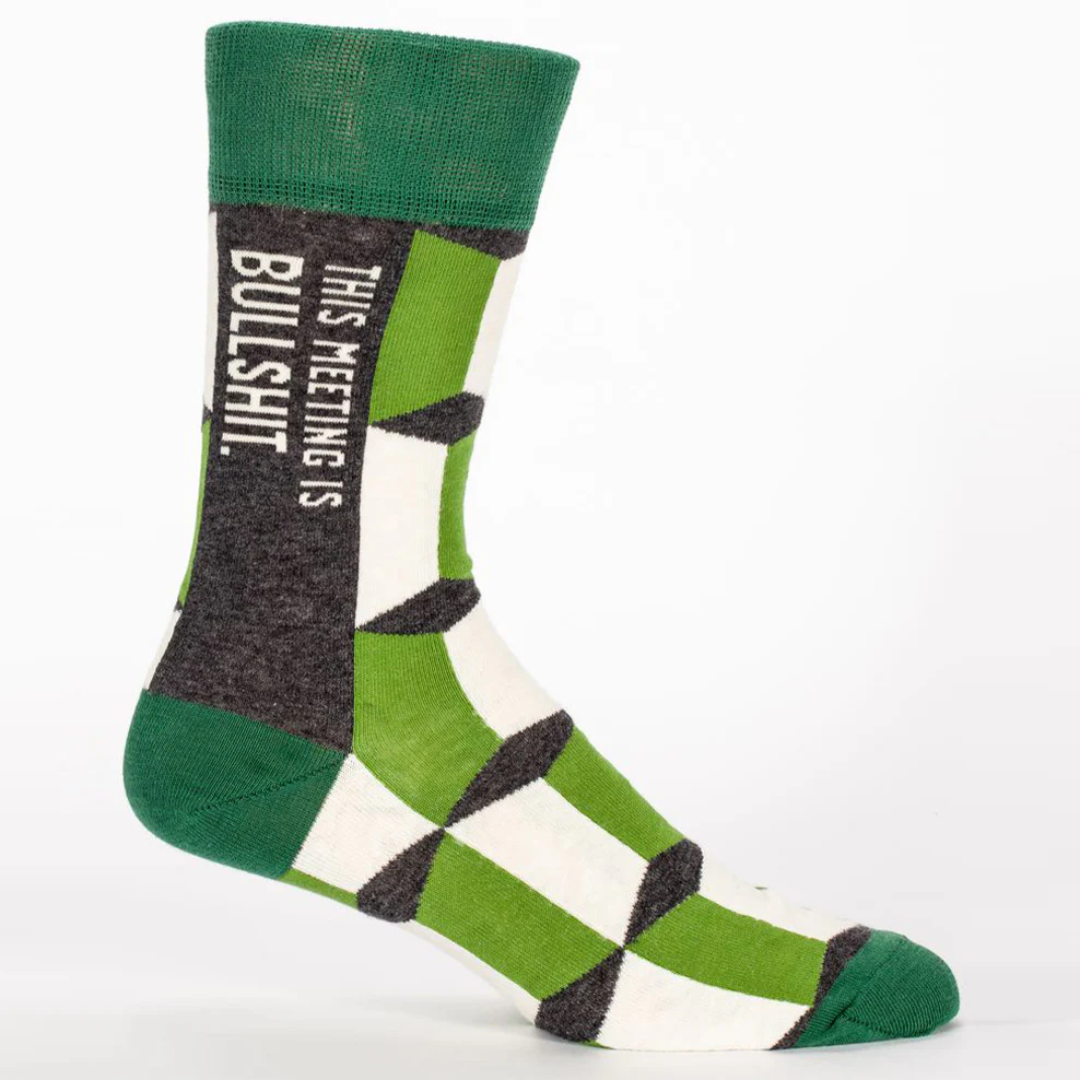 This Meeting is Bullsh*t Men's Socks - One Size - Image 5