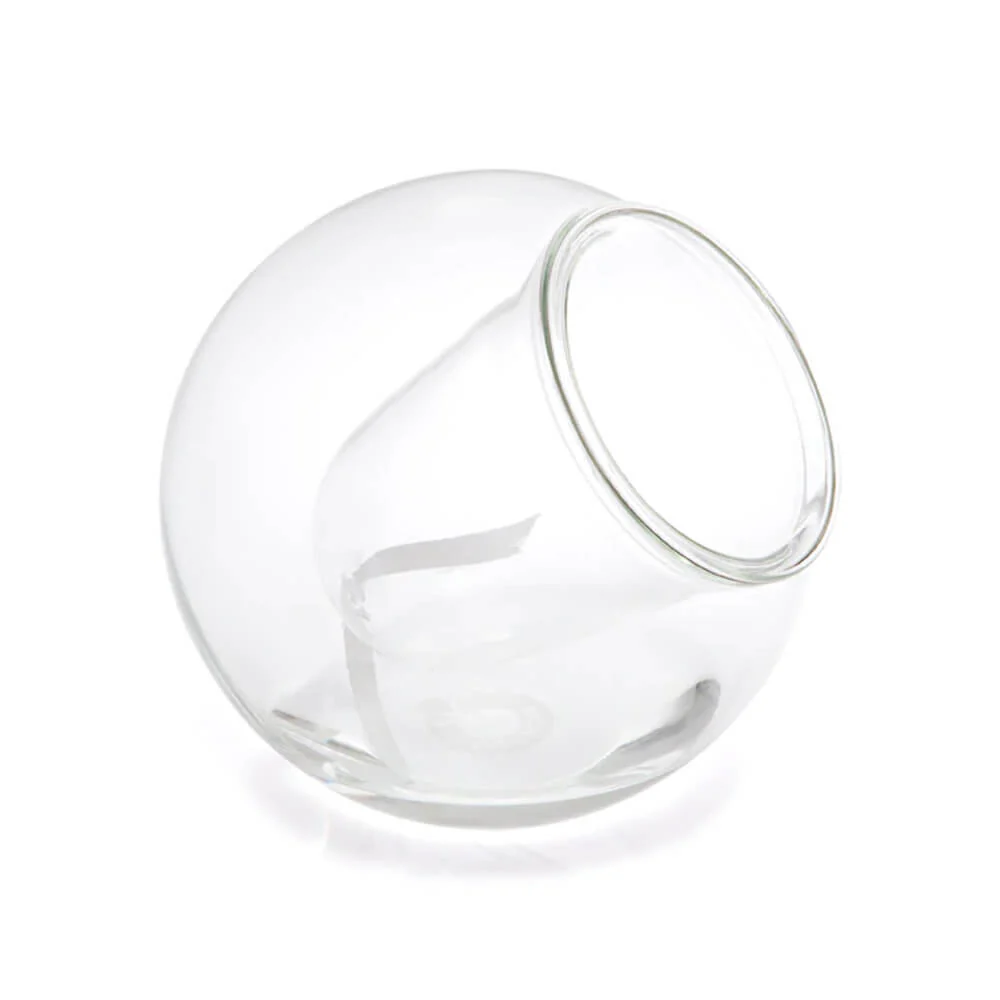 Tilted Self-Watering Glass Pot - Image 3