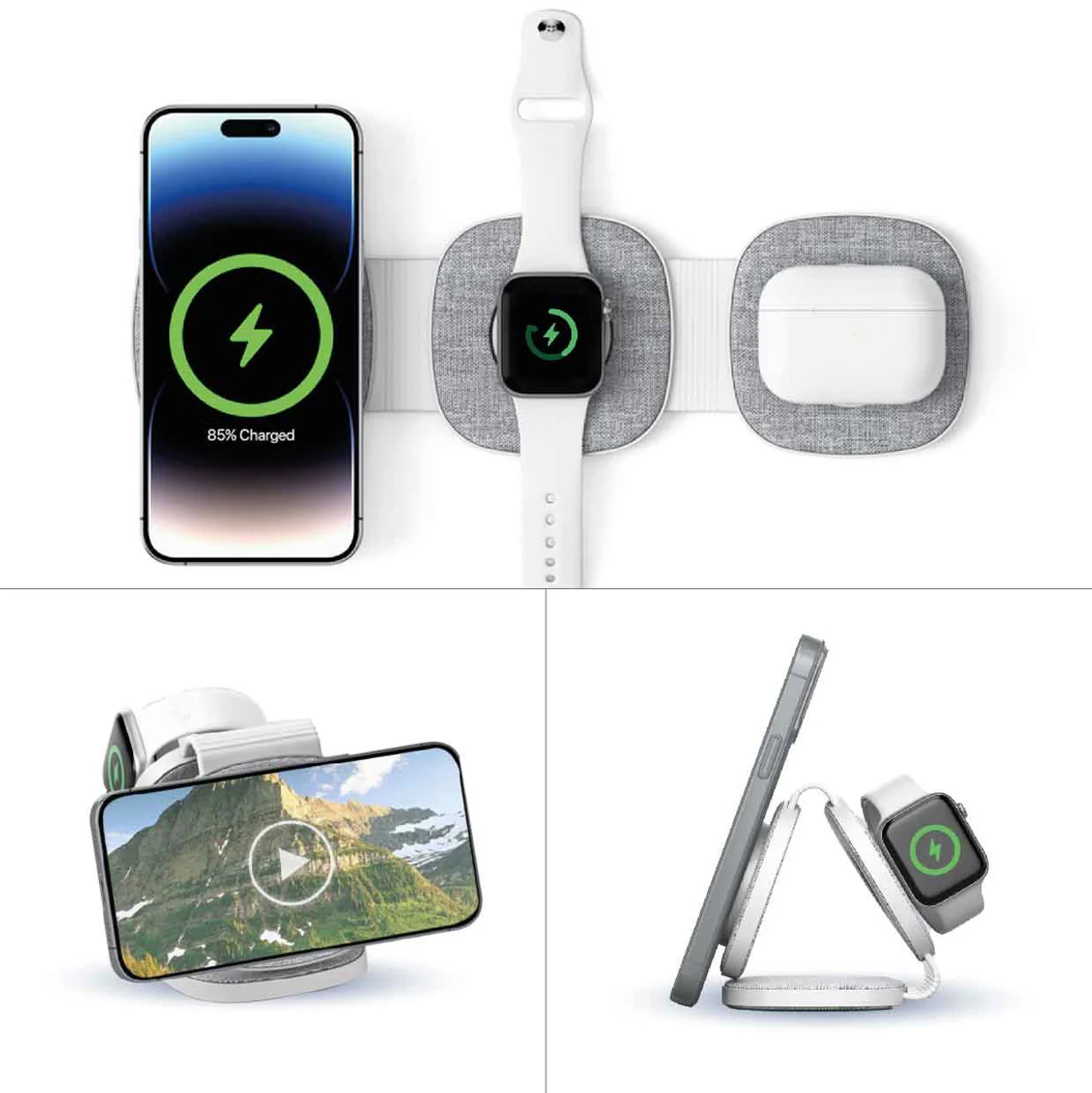 Travel Wireless Charging Pad for Apple - Image 2