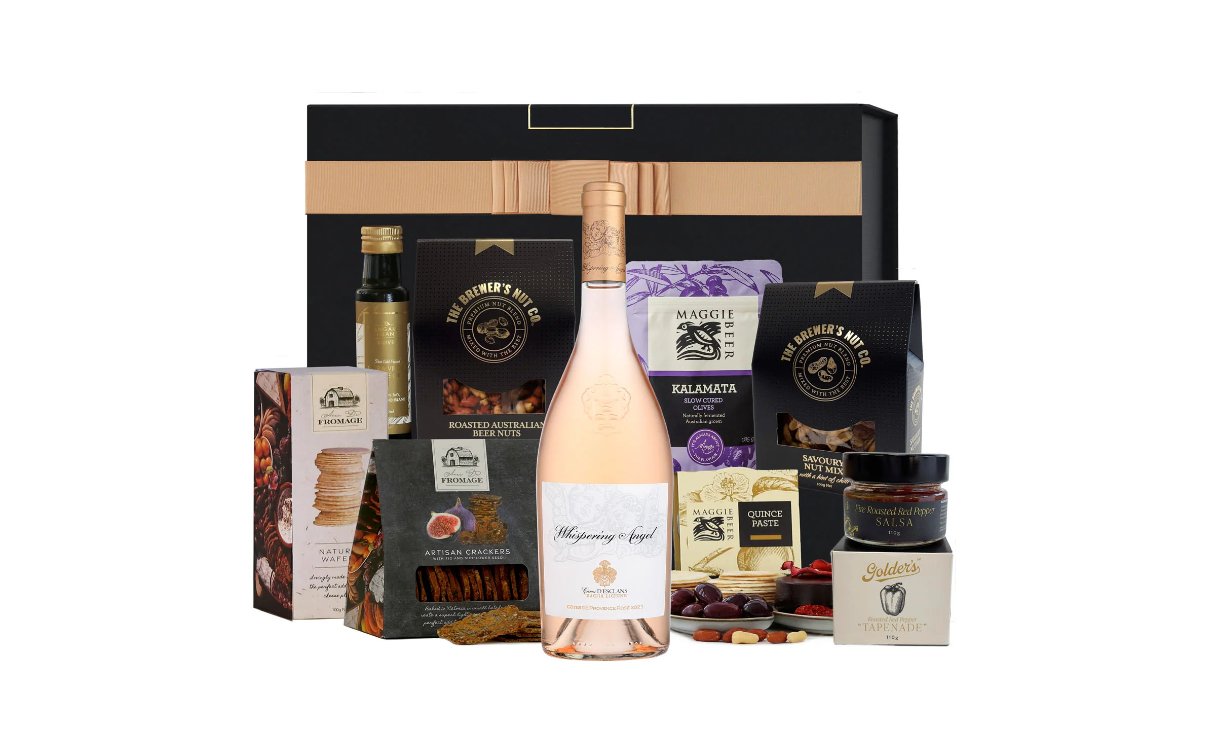 Whispering Angel Rosé & Nibbles Hamper