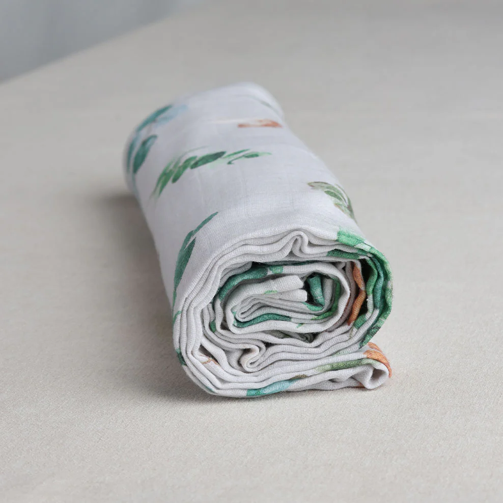 Whistlewood Muslin Wrap – Grey - Image 3